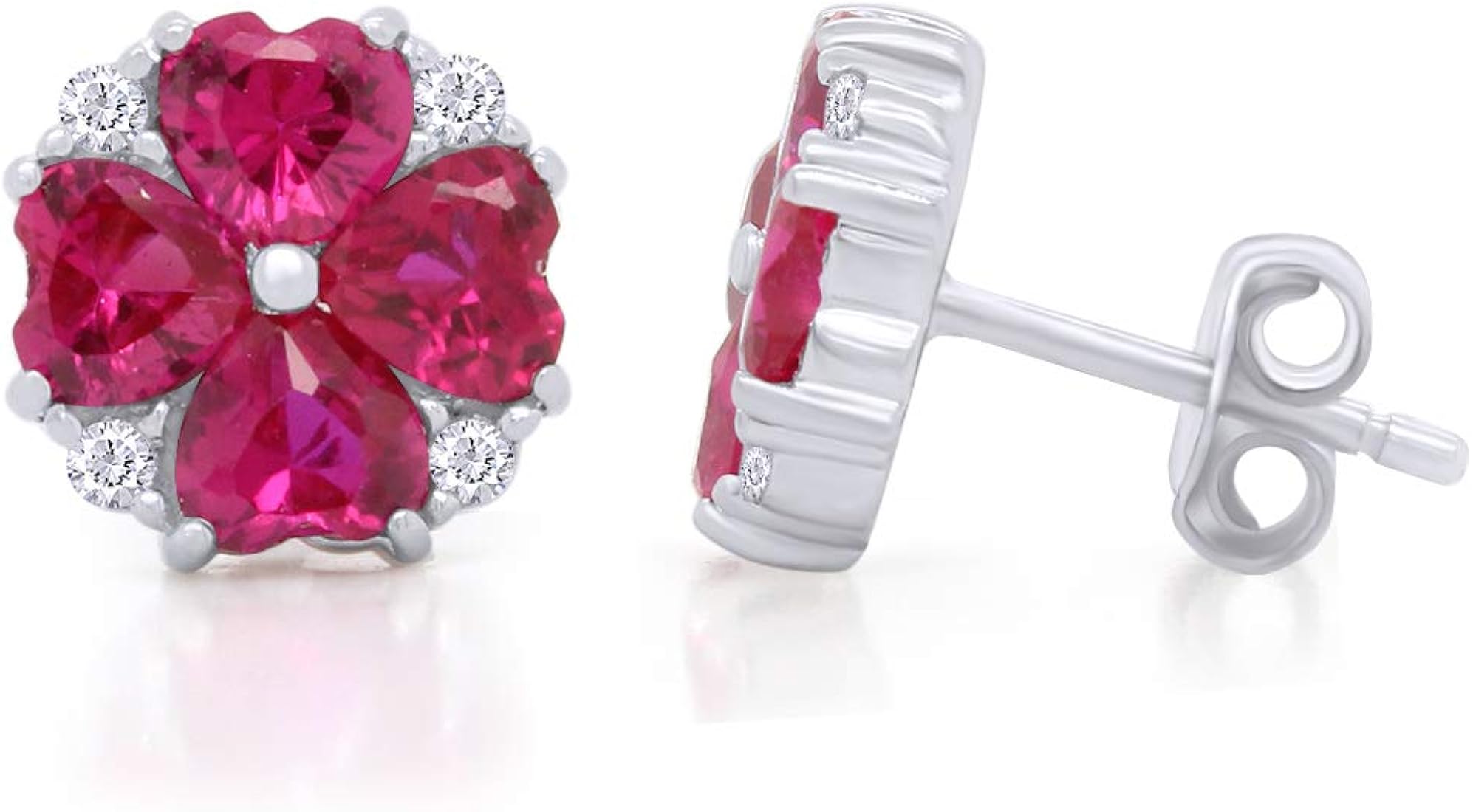 Amazon | 1/10カラット 天然ダイヤモンド 2.00カラット ピンク人工